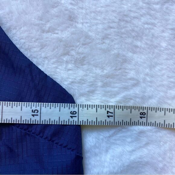 Melody Ehsani Blue Nylon Cropped Tank - Picture 7 of 8